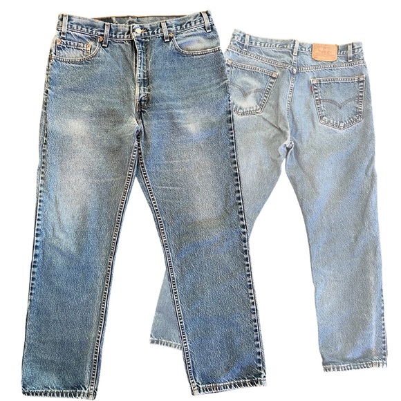 Vintage Levi’s 505 Regular Fit Straight Leg 505-0218 Made in USA - Picture 8 of 16